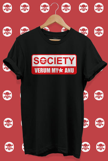 SOCIETY VERUM MY* MALAYALAM T-SHIRT